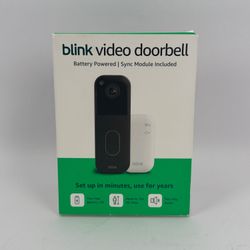 Blink Video Doorbell 2nd Generation Smart Wi-fi Video Doorbell