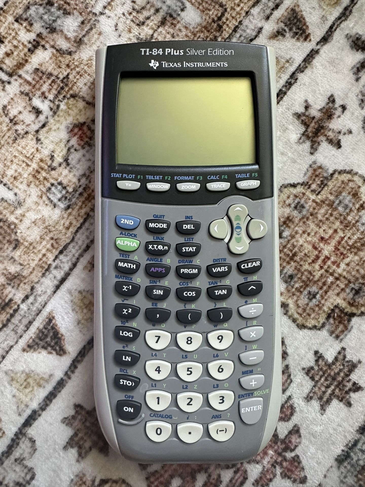Texas Instruments TI-84 Plus Silver Edition Graphing Calculator (Silver)