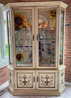Vintage Glass Display Case