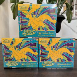 Pokémon Ascended Heroes Pokemon Center Elite Trainer Box ETB