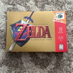 Zelda Ocarina Of Time For Nintendo 64