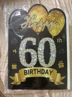 60th birthday yard sign