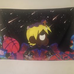 Uzi Vert Space Tapestry 