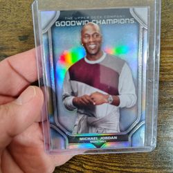 Michael Jordan Sky Refactor Numbered Card