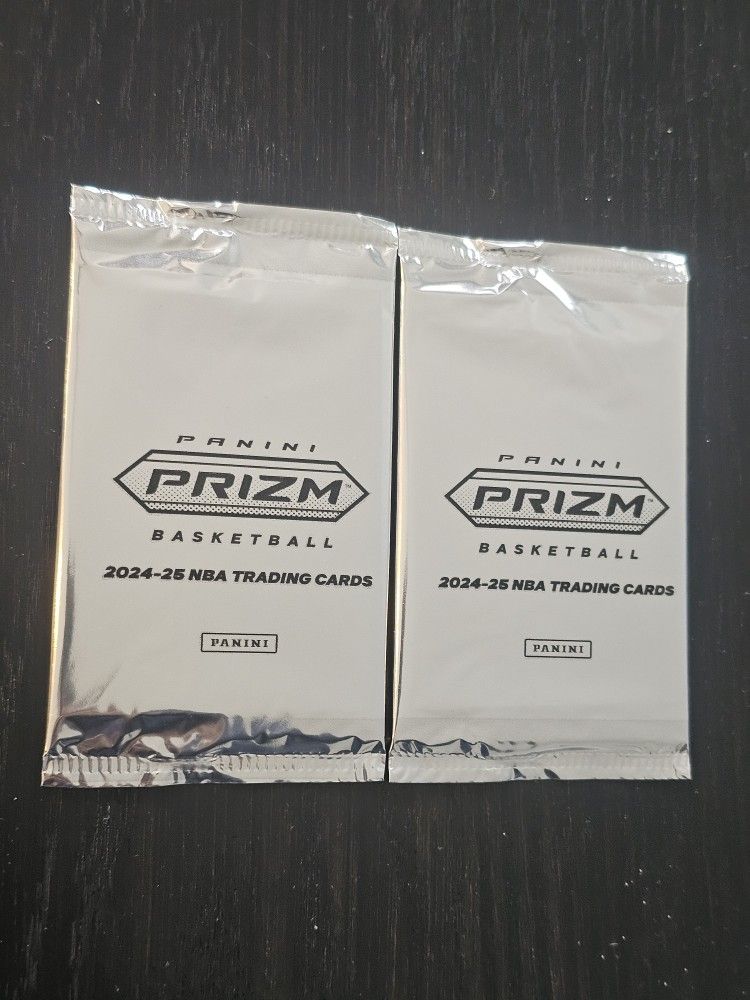 2024-25 Panini Prizm NBA Basketball Sparkle Packs! 2 Pack Lot! Stephon Castle Rc! Jared McCain Rc!