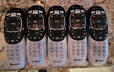 DirecTV remote controls, $5 Each.