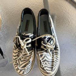 Zebra Print Sperry Top -sider 