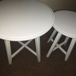 2 End Tables from  Ikea