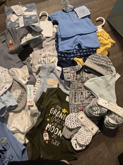 BOY NEWBORN 0-3 MONTHS CLOTHES