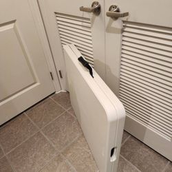 TWO (2) FOLDING TABLES 