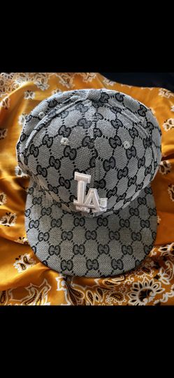 RARE Vintage New Era LA Los Angeles Dodgers 59FIFTY Monogram gucci