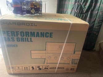 Band new gas grill