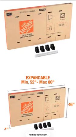 The Home Depot Expandable TV Moving Box