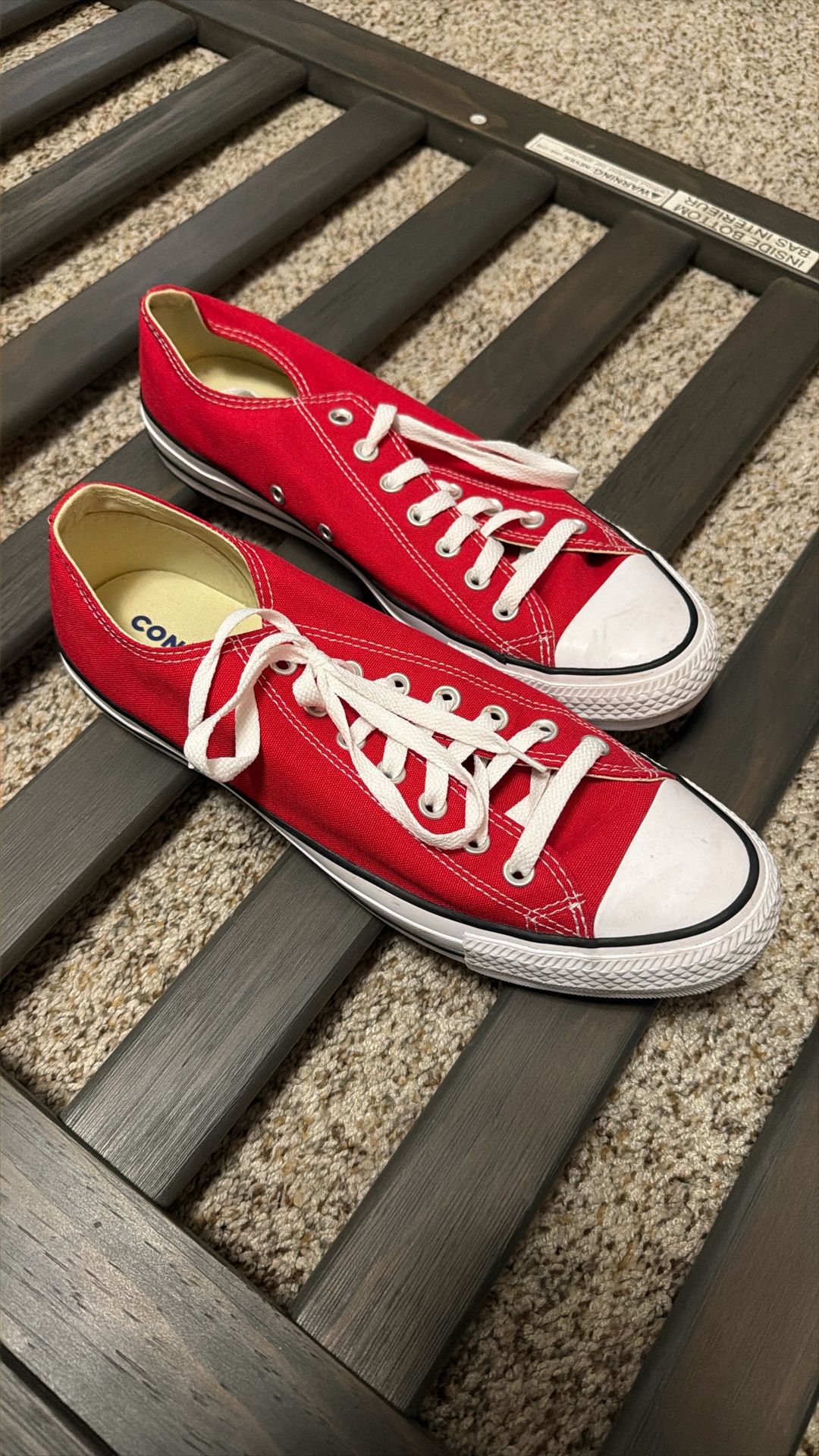 Red Converse Size 11