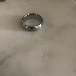 Tungsten Carbide Men’s Wedding Band 
