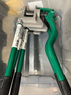 (3) Greenlee 710 Metal Stud Punch