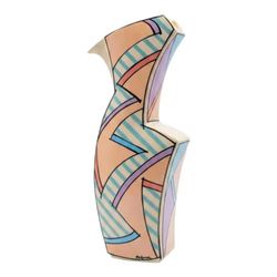 NY: 1980s Postmodern Memphis Geometric Vase