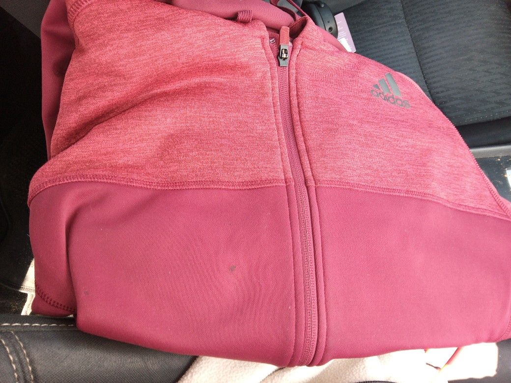 Red Medium Adidas Hoodie