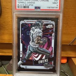 2024 Topps Cosmic Chrome Black Eclipse Terrell Owens 