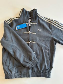 Adidas track jacket  ash blue/grey
