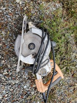 Ridgid magnesium wormdrive skillsaw