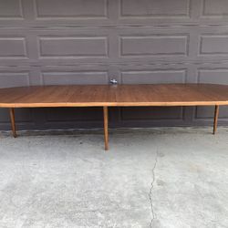 Danish Teak Dining Table 