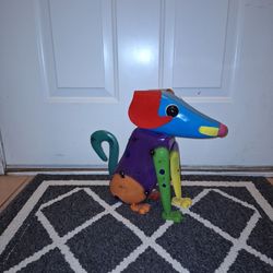 Big Metal Dog Decoration 