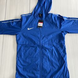 Nike Polyester Blue Red Green Size: M & L Rain Coats
