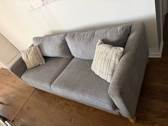 Gray 3-Seater Sofa – Good Condition