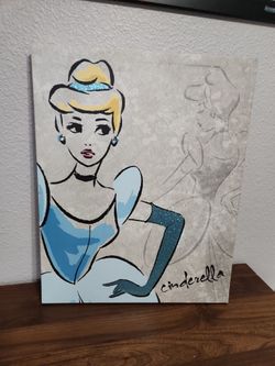 Disney Cinderella Canvas Wall Art 