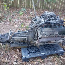 Tritan.  V-10   Motor And Tranny