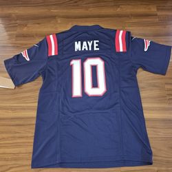 Patriots Maye Blue Jerseys $40ea Firm S M L Xl 2x 3x 