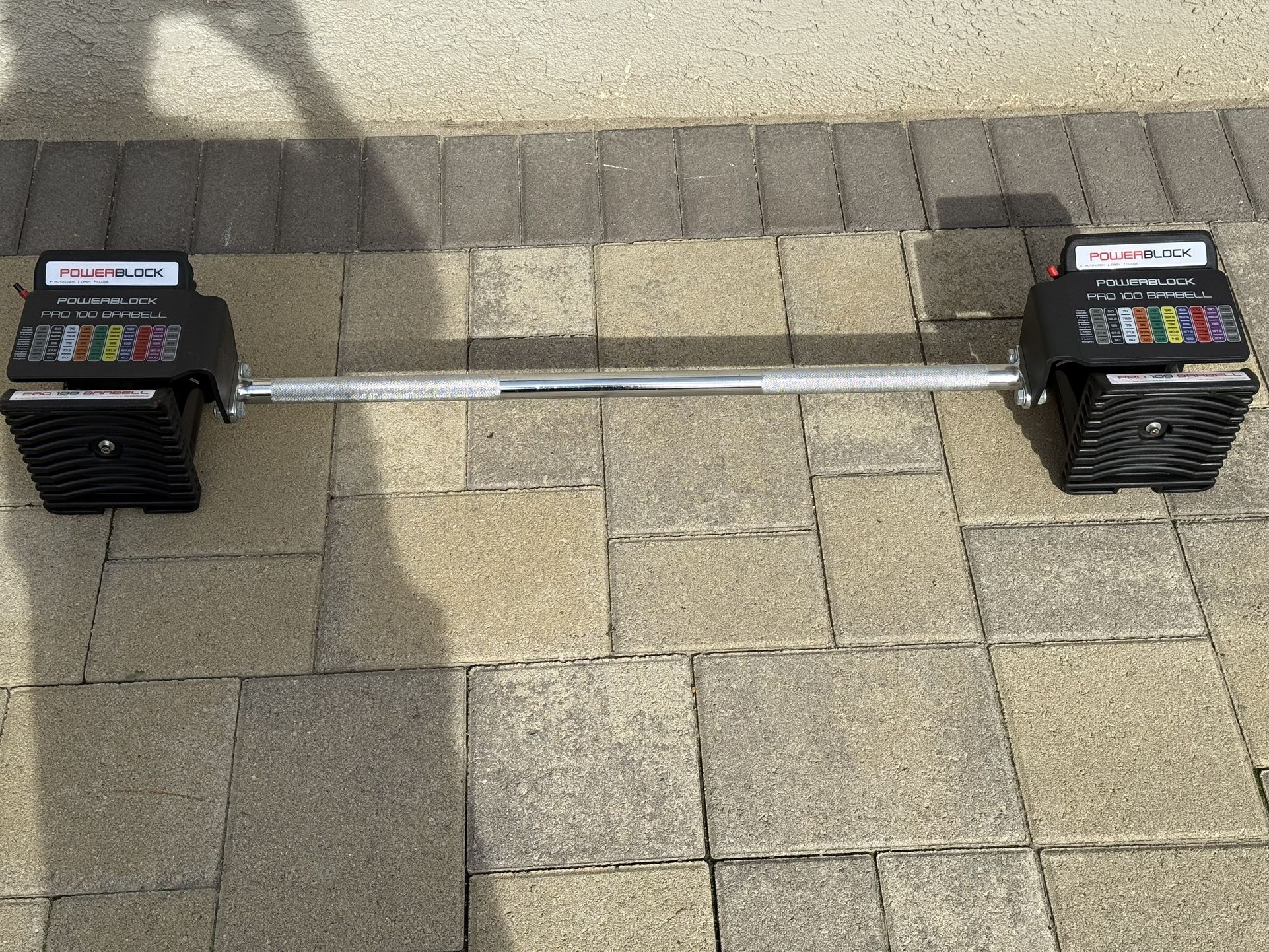 Barbell Power block Pro 100 Barbell Attachment 