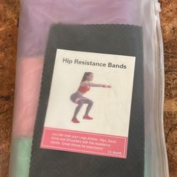 Hip resistance bands