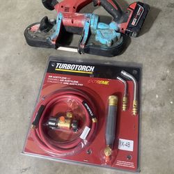 Bandsaw/ turbo torch extreme x-4b