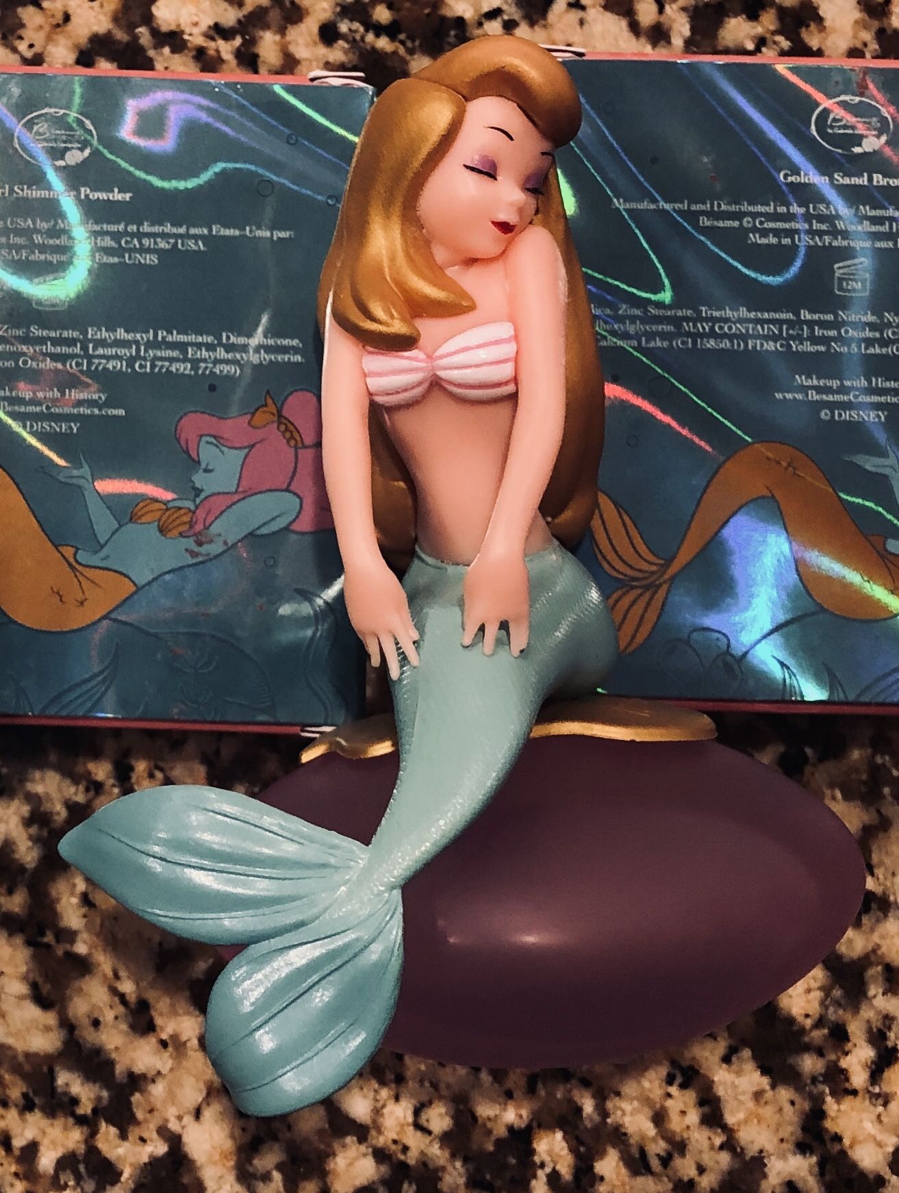 Disney Peter Pan mermaid lagoon mist bésame cosmetics