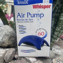 Tetra Whisper Air Pump 40 To 60 Gallons