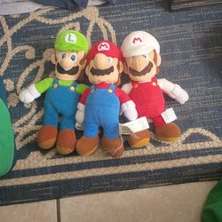 Nintendo, Super Mario & Luigi Plushy Set
