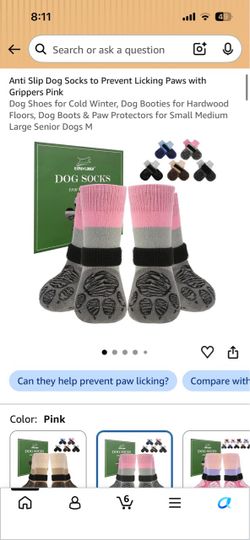 Anti slip socks for dogs