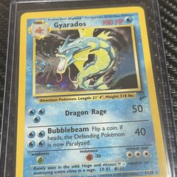 *•*SOLD*•* Pokemon Vintage Gyrados Base Set 2 NM