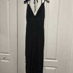 ShineStar Jumpsuits for Women/Casual Loose Polka Dots Summer Romper/Back Zipper 
