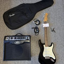 Fender Stratocaster & Peavey Vypyr VIP-1 Amp 