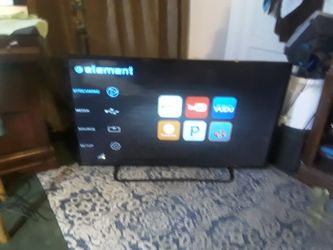 Element Smart TV 43" Inch 1080P Full HD LED Model: ELST4316S Remote control Included