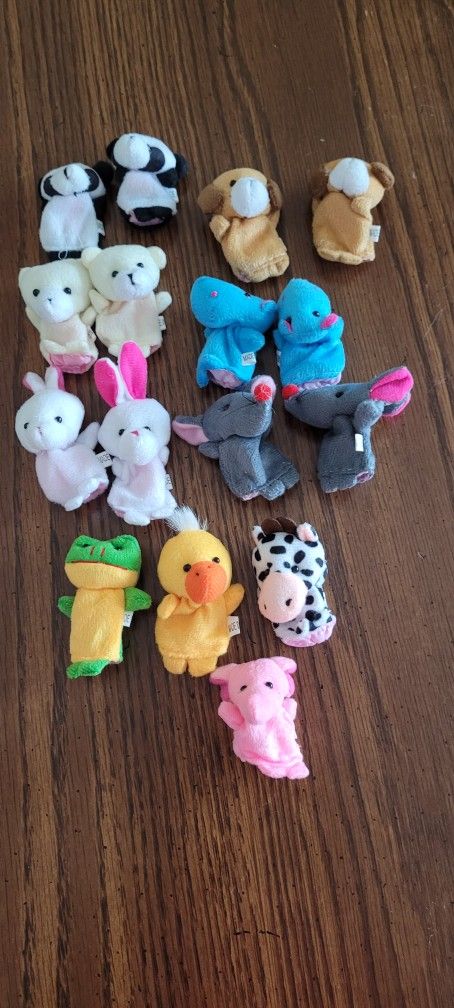 Adorable Finger Puppet Lot