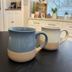 Brand New Handmade Ceramic Coffee Mugs – Set of 2 (24oz)
