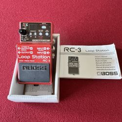 Boss. RC 3. Loop Station. As new