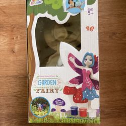 New In Box - Paint Your Own Garden Fairy 