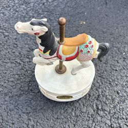Willitts Carousel Horse 2082/9500 Limited Vintage Original Musical Carousel Rare