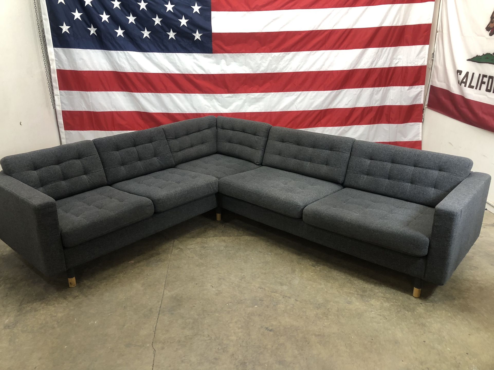 Free Delivery - IKEA MORABO 3 Piece Sectional Couch