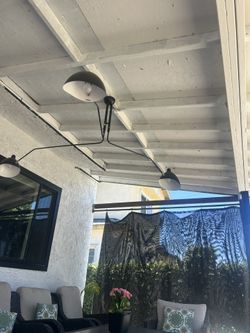 Lámparas de tres para afuera de tu porche